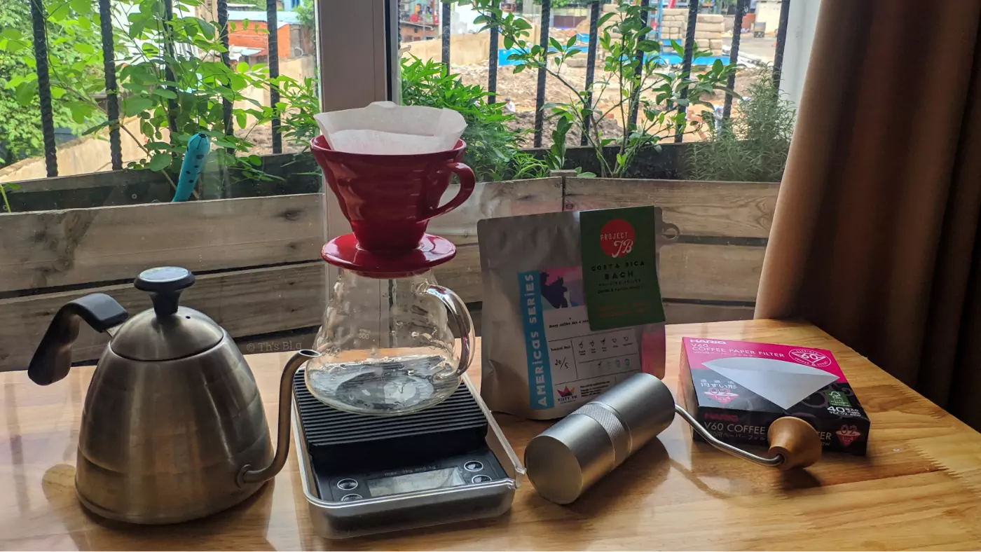 Hario v60 drip set